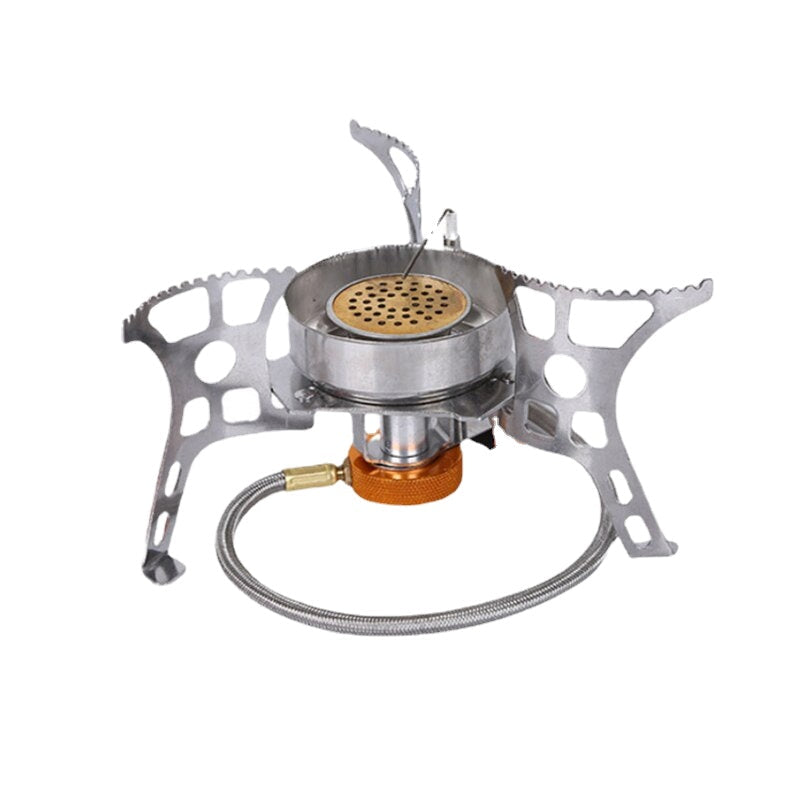 Ultralight Portable Camping Stove: Outdoor Picnic, Hiking, Survival Cooking Tool, Propane/Gasoline Burner