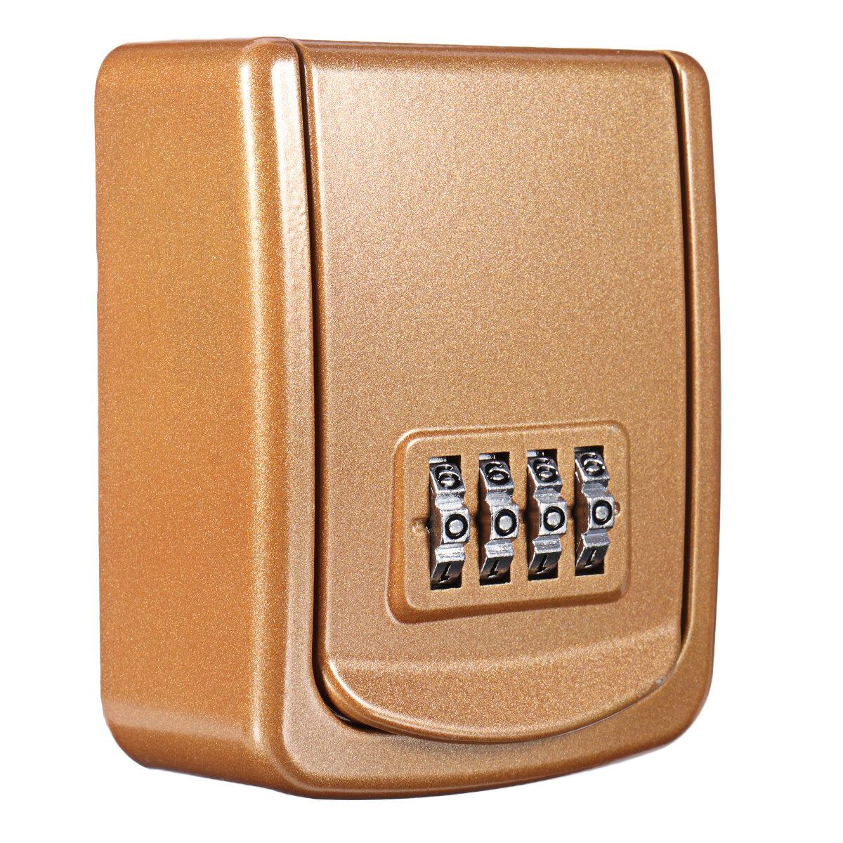 4-Digit Wall Mount Combination Lock Key Storage Safe Security Box