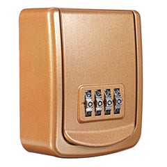 4-Digit Wall Mount Combination Lock Key Storage Safe Security Box