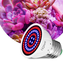 LED Plant Growth Light - 48/60/80 LED Hydroponic Grow Lamp for Indoor Veg, Bloom, Flowers, Seedlings