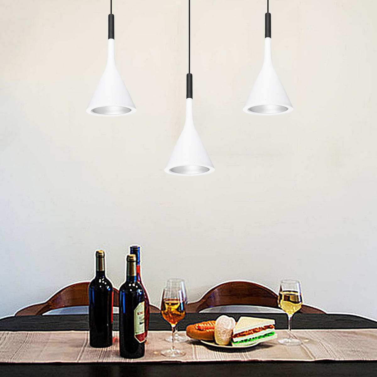 Modern Pendant Light Chandelier - Ceiling Lamp for Bar, Home Fixture, and Decoration