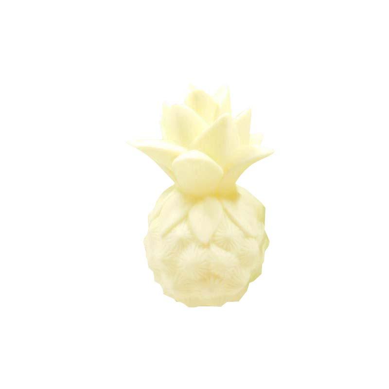 LED Pineapple Night Light - 3 Color Bedside Lamp for Kids, Cute Christmas Decoration