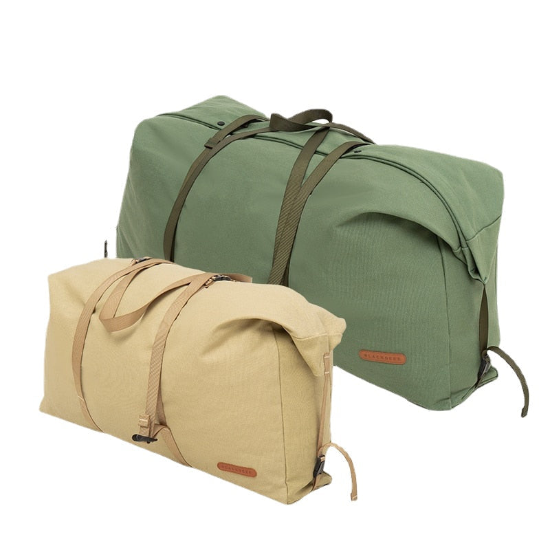 Große Outdoor-Camping-Canvas-Tasche für Sportausrüstung und -zubehör