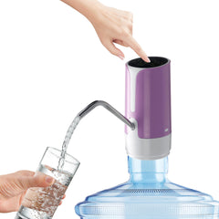 Intelligent Portable Electric Water Pump USB Dispenser with Button Switch and Quantitative Function