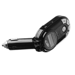 Wireless Bluetooth Car Kit MP3 Player FM Transmitter with Dual USB Charging and SD/TF Card Support