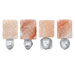 Himalayan Glow Hand Carved Crystal Salt Night Lamp Wall Light AC110-240V