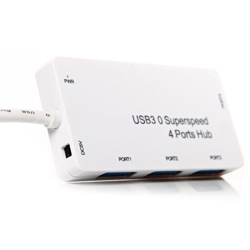 Hi-Speed USB 3.0 Max 5Gbps 4-Port Splitter Hub