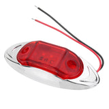 LED Side Marker Indicator Lights Clearance Lamp DC 24V for Truck, Trailer, and Bus