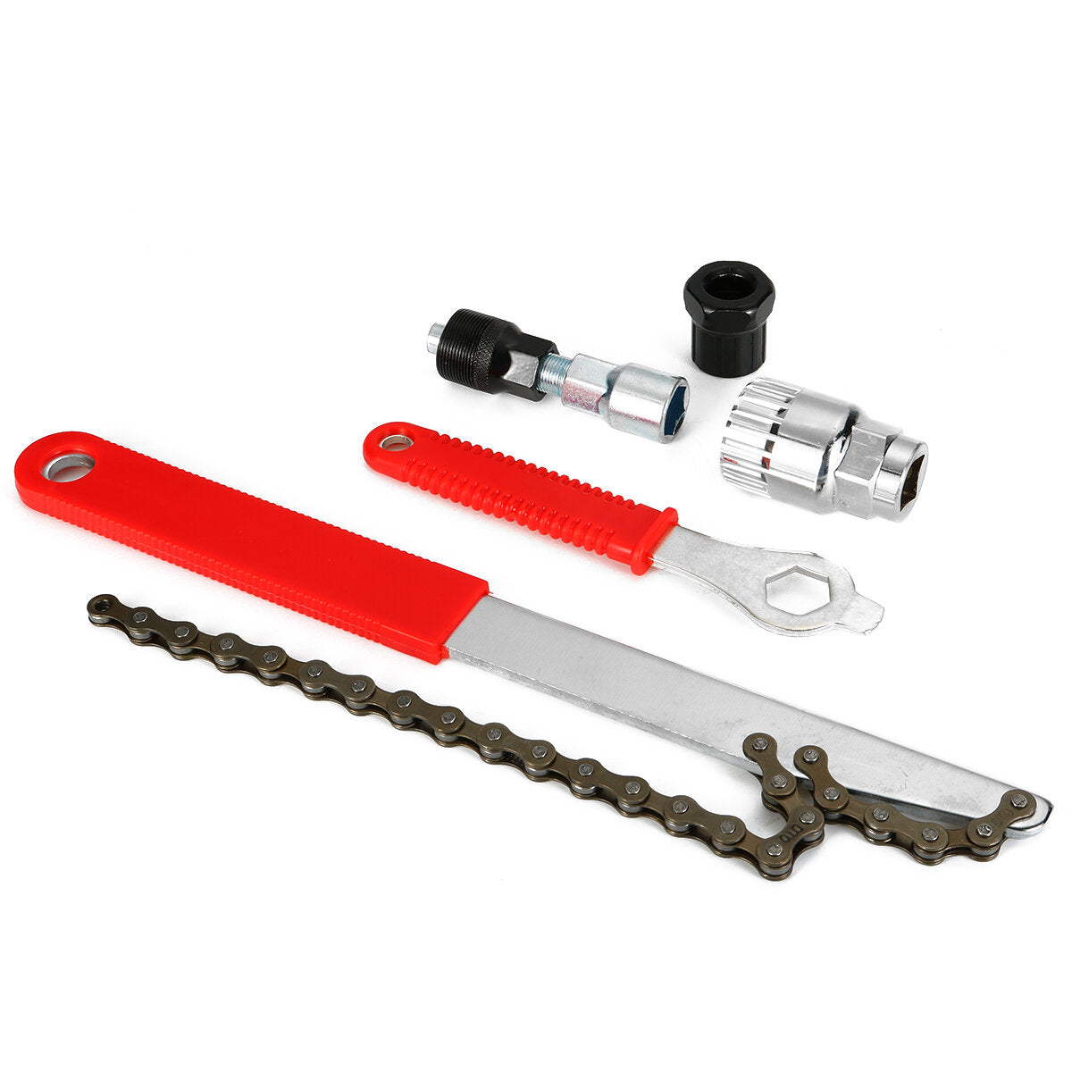 Road Bicycle Repair Tool Set: Chain Cutter, Bracket Remover, and More