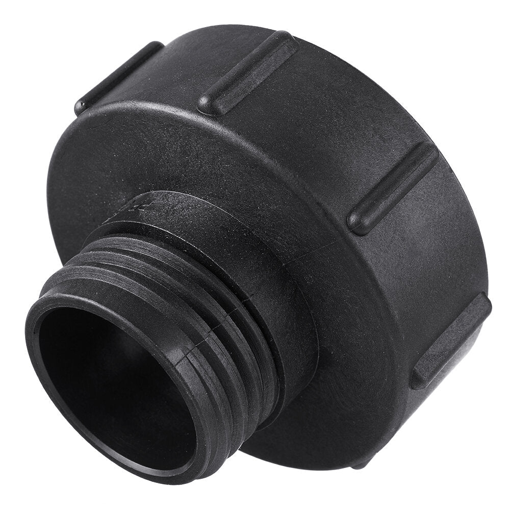 S60*6 Water Tank Adapter Hose Barb Coarse Thread Quick Connect to 2'' Pipe Tap Valve Fitting for Home Garden