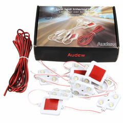 Car Interior Lights Kit: 10x4 LED Modules for White Truck Ceiling and Loading Light