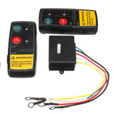 12/24V Electric Winch Wireless Remote Control System for Truck, Jeep, ATV