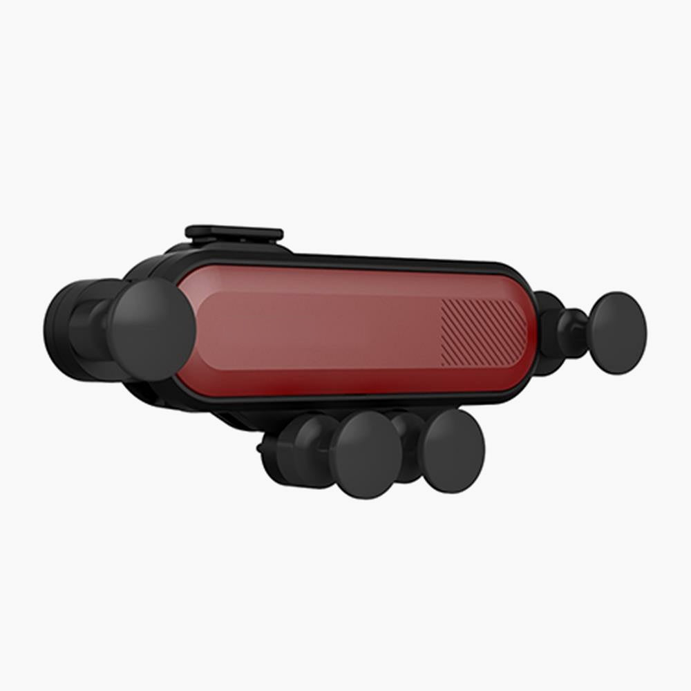 Mini Car Phone Holder Air Vent Mount Bracket for iPhone, Xiaomi, Huawei - Gravity Linkage