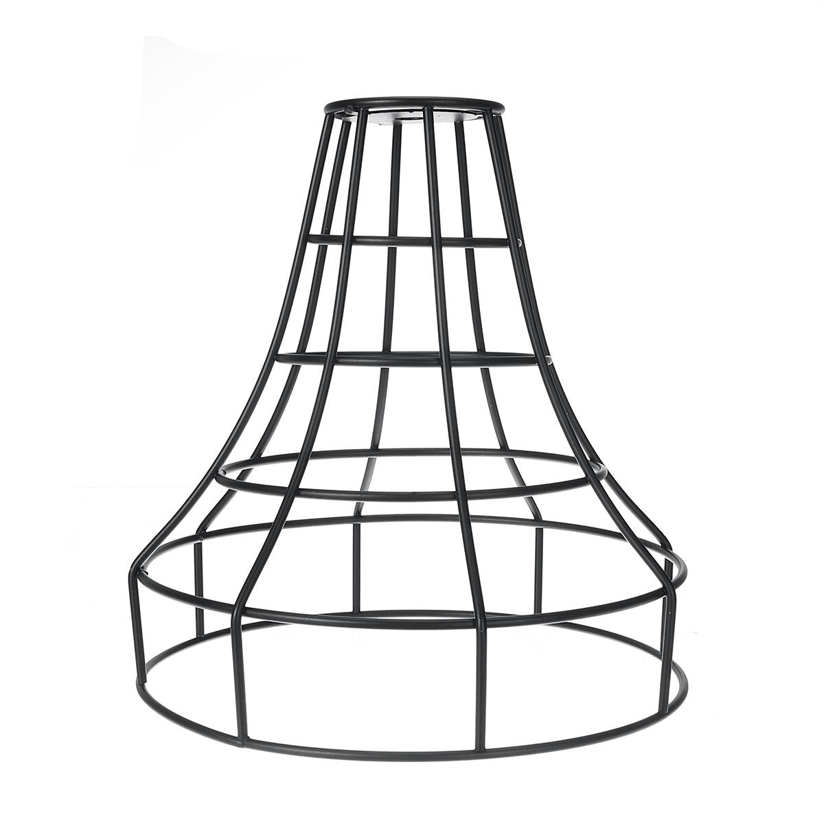 Bronze Black Rust Chandelier Pendant Light - Wire Cage Hanging Light Fixture