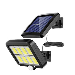 160LED Solar Street Lamp: 3 Modes, Waterproof, PIR Motion Sensor, Outdoor Wall/Garden Light