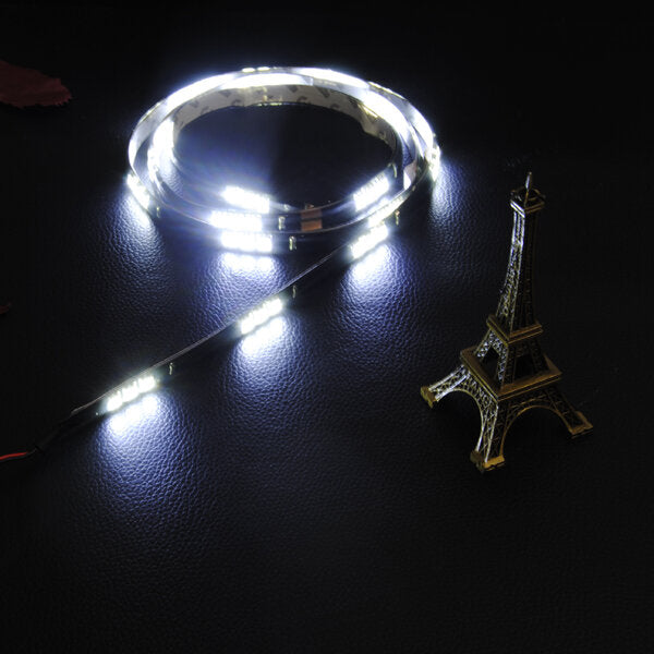 120CM Waterproof Flexible LED Strip Light for Car Auto Decor, DC 12V