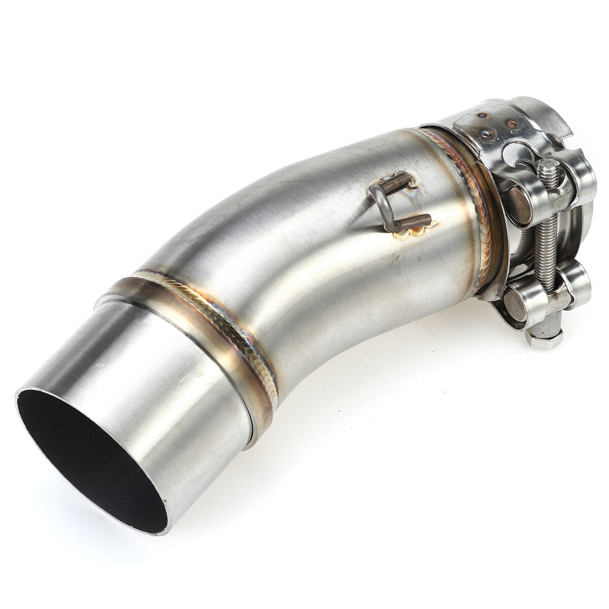 Kawasaki Ninja 400/Z400 Mid Exhaust Muffler Pipe Link, 2018-2019 - No Slip-On Escape