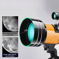 150X Zoom Astronomical Telescope - High Power Space Monocular for Stargazing