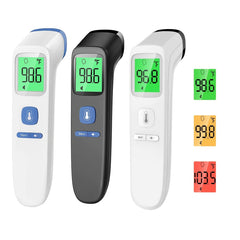 Stirnthermometer für Babys und Erwachsene mit Fieberalarm, LCD-Display und Speicherfunktion