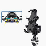 360 Degree Rotation Shockproof GPS Phone Holder for Motorcycle & Vehicle