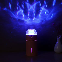 Magic Cup Ultrasonic Humidifier with Colorful LED Atmosphere Lights