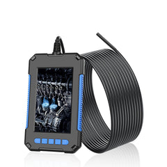 1080P HD Digital Borescope with 6 LED Lights and 16.5FT Semi-Rigid Cable for Inspection