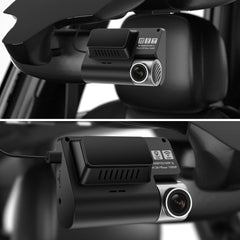 4K Dash Cam Car DVR with GPS, ADAS, 24H Parking, Rear Cam, Night Vision, Voice Prompt, and APP Control