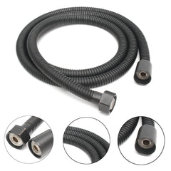 1.5m Bronze Stainless Steel Shower Hose - Chrome Pipe Tube for Bathroom