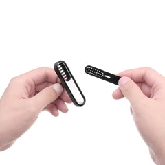 Cafele Metal Car Air Freshener Bar - Solid Perfume Fragrance Diffuser with Magnetic Slide Control