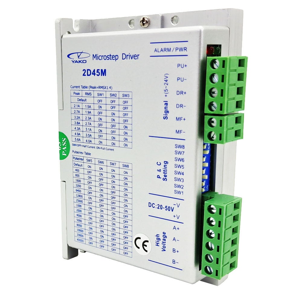 2 Phase Stepper Motor Driver with 32-bit DSP Control