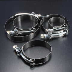 Stainless Steel T-Bolt Hose Clamps for Exhaust, Marine, and Pipe Applications