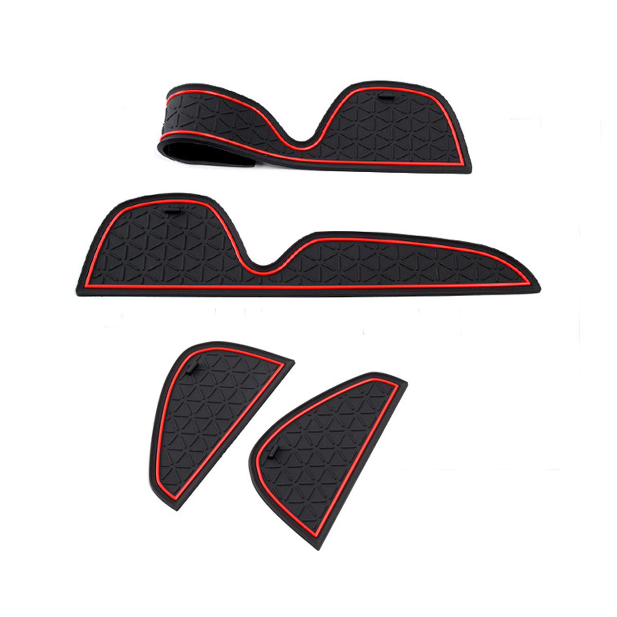 Custom Trim Mat Cup Door Console Liner Pad for Toyota RAV4 2019-2020 Left Drive