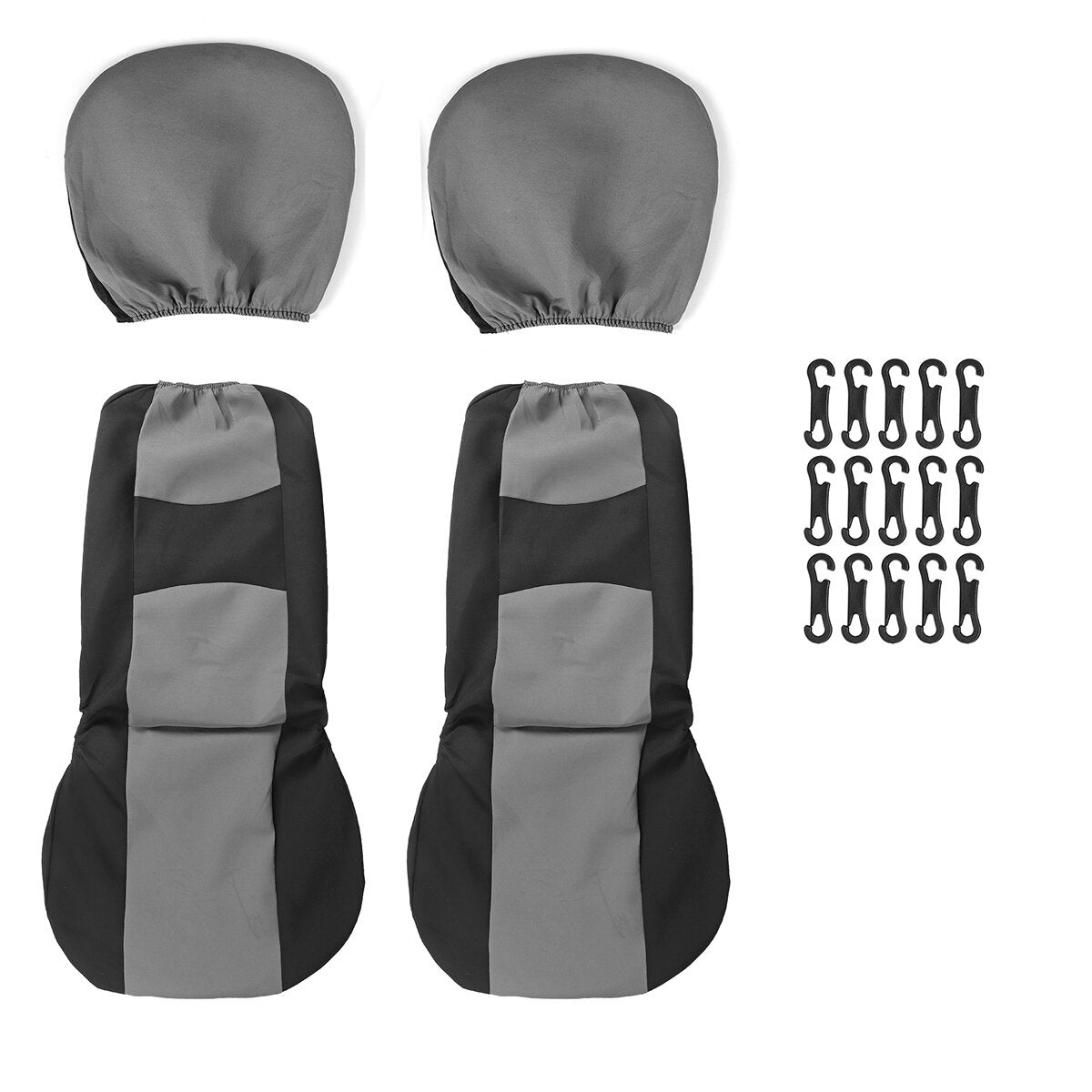 2/4/9PCS Full Car Seat Covers - Front & Back Row Protection Car Accessories