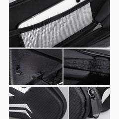 Waterproof Mountain Bike Frame Bag - Front Tube Storage Pack Pouch for Bicycles