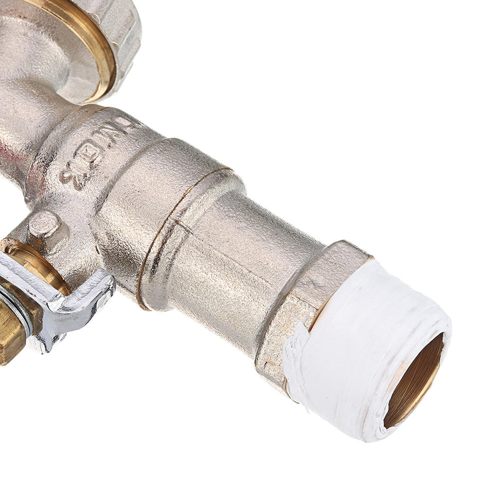 1/2'' Lever Brass Garden Tap Hose Connector - Tank Adapter