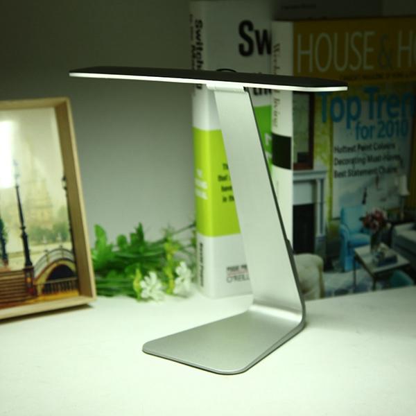 Ultra Thin LED Touch Reading Lamp with USB, Dimming, Eye Protection, and Night Light