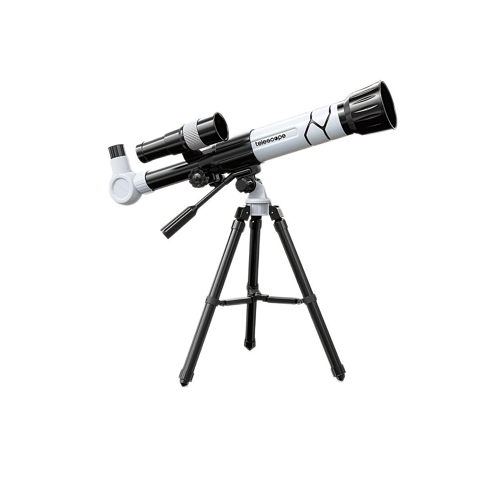 Portable Astronomical Telescope with 3 Eyepieces and Adjustable Tripod for Stargazing