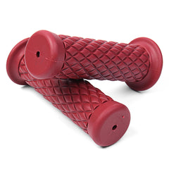 22/24MM Motorcycle Rubber Handlebar Grips for Retro Halley 883, CG125, Yamaha, Kawasaki CB400
