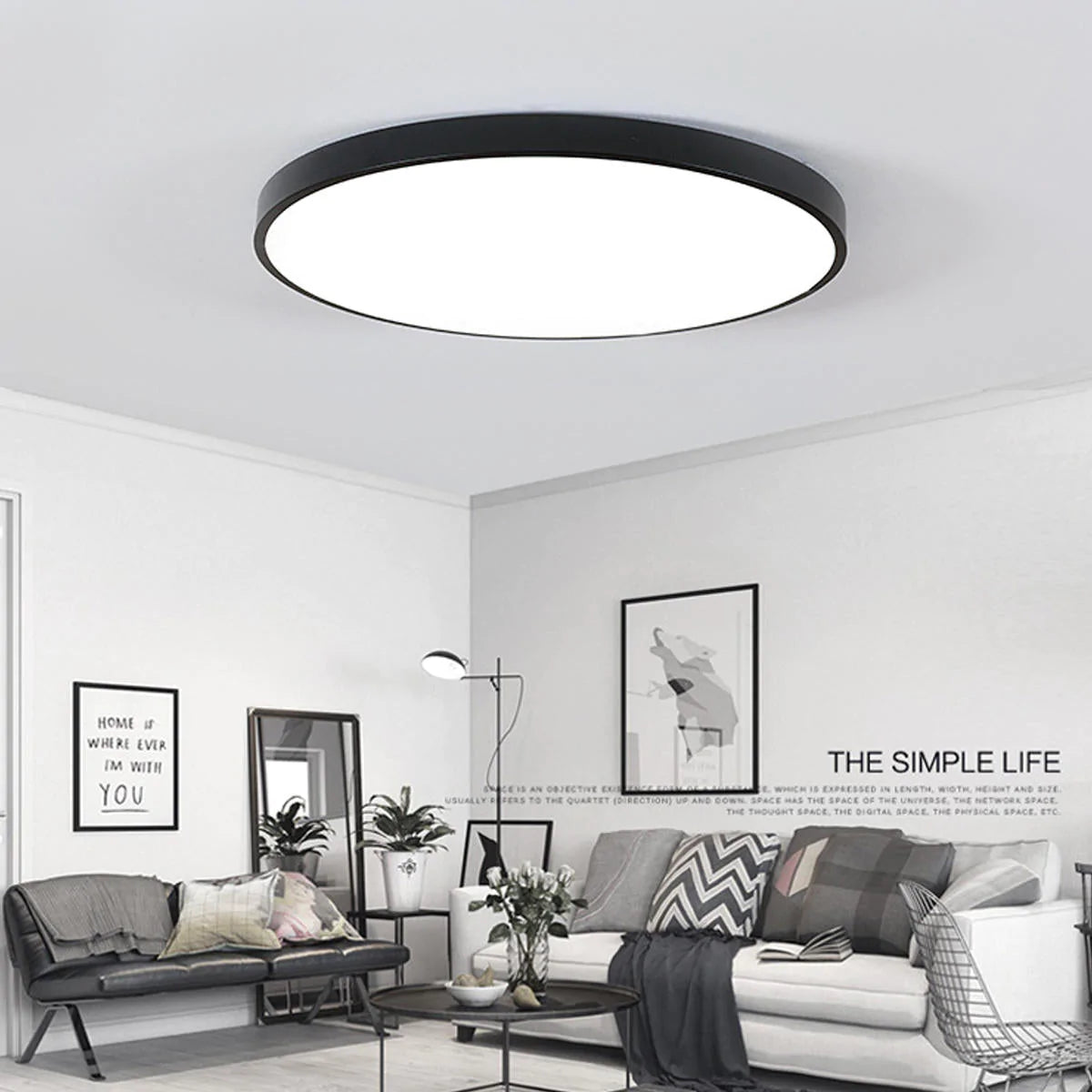 12/15/24W Ultra Slim 5cm Round LED Ceiling Light Downlight Spotlight Lamp