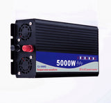 60Hz Solar Pure Sine Wave Power Inverter, Dual Digital Display, 3000W/4000W/5000W, DC 12V/24V to AC 110V Converter