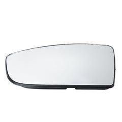 Left Rearview Lower Door Mirror Glass with Back Plate Replacement