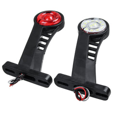 2PCS LED Side Marker Lights for Recovery, Trailer, Truck, Lorry, Van - Outline Lamp Stalk