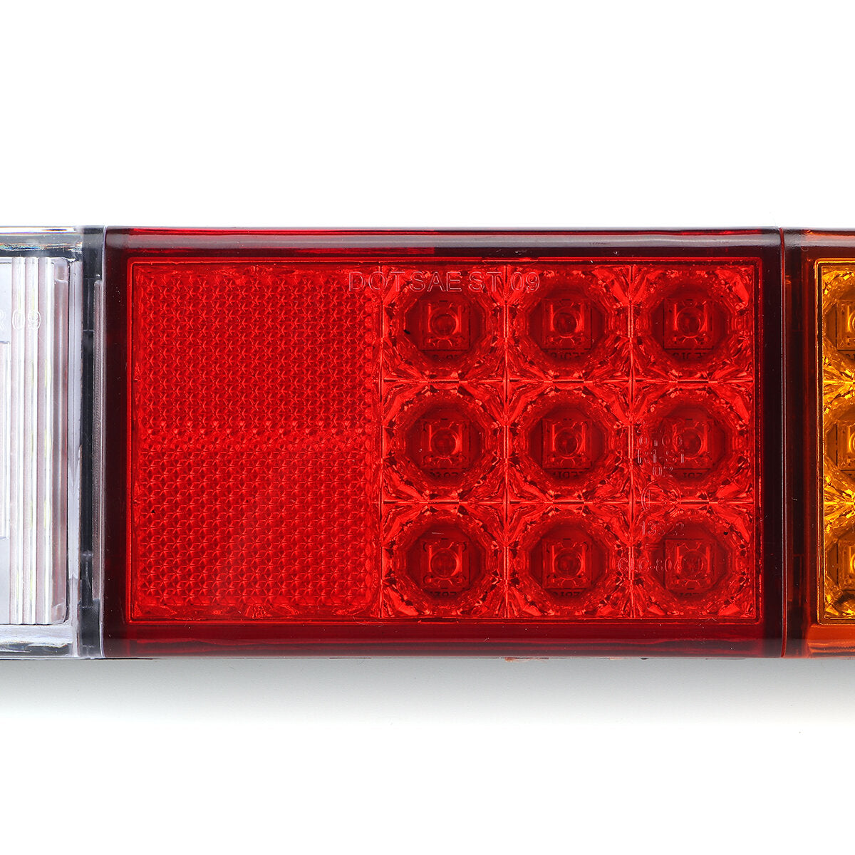 LED Rear Tail Lights for Toyota Land Cruiser - Pair, Red, Universal Fit