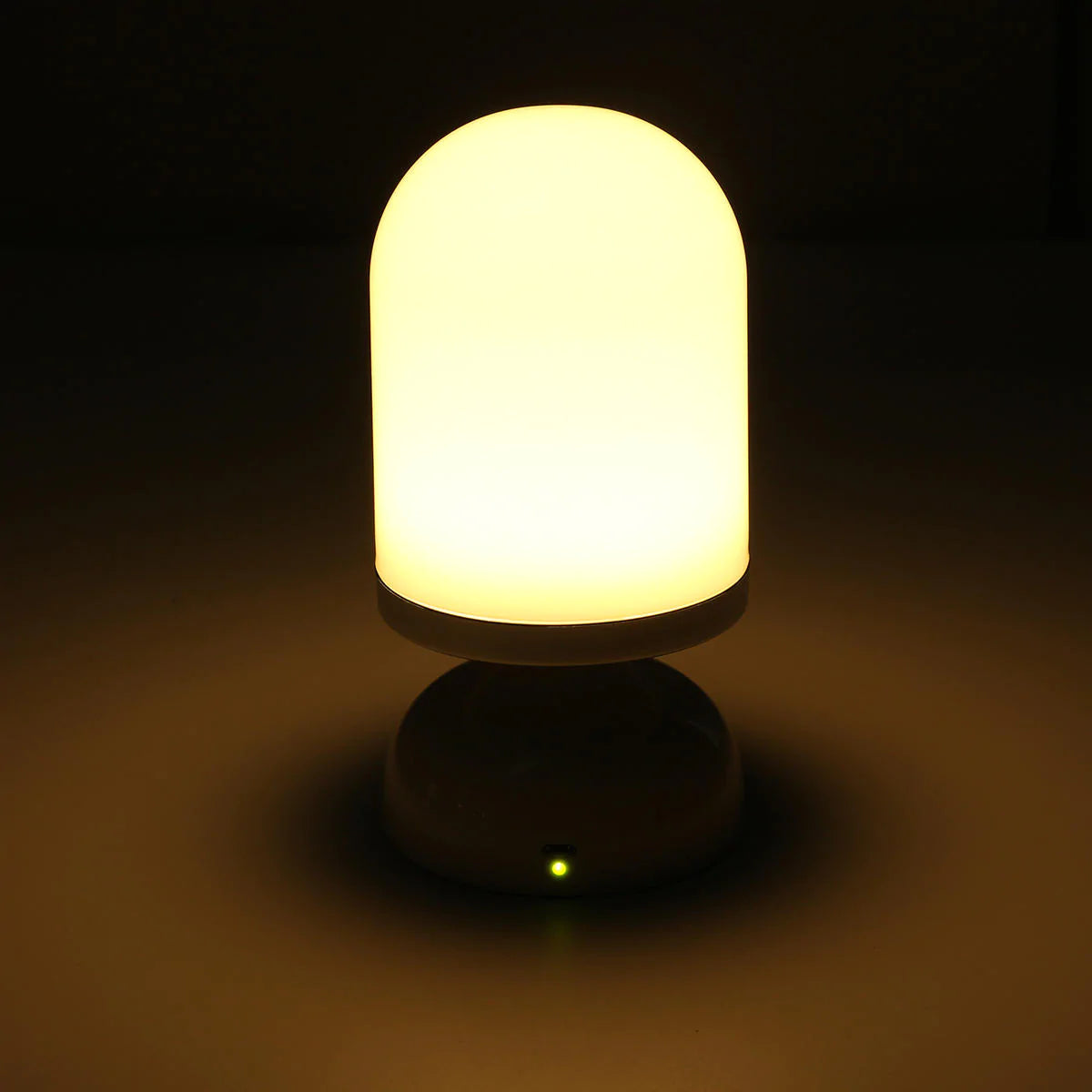 Portable USB Rechargeable LED Night Light with Vibration Sensor and Hanging Stand