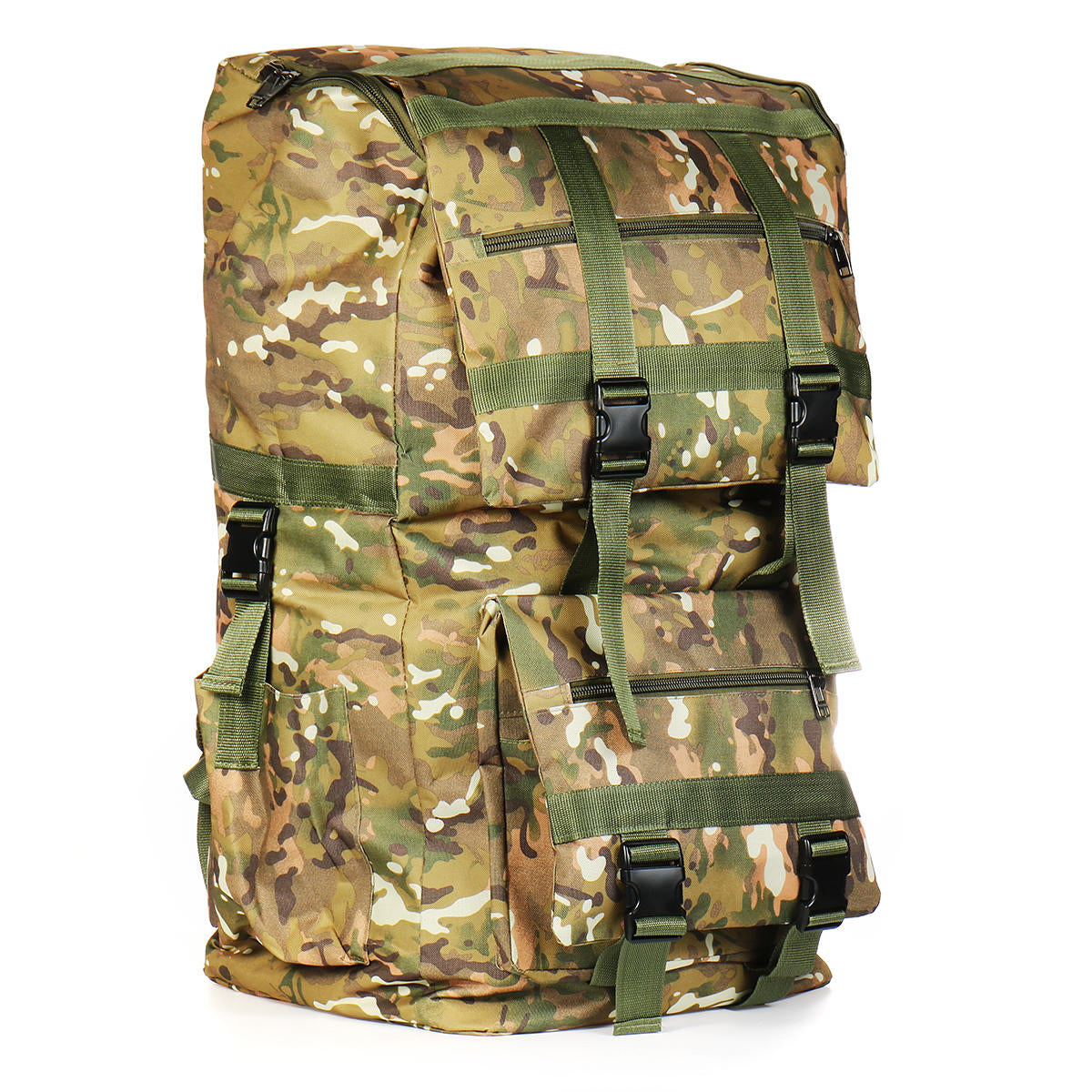 110L Large Capacity Military Tactical Backpack for Camping, Hiking, Trekking, and Travel