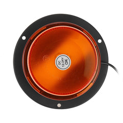 Car Bus Roof Emergency LED Beacon Warning Light - Round Strobe Flash with Magnetic Base