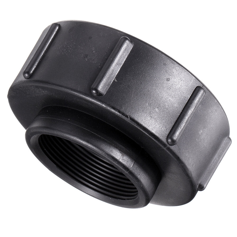 S60*6 Water Tank Adapter Hose Barb Coarse Thread Quick Connect to 2'' Pipe Tap Valve Fitting for Home Garden