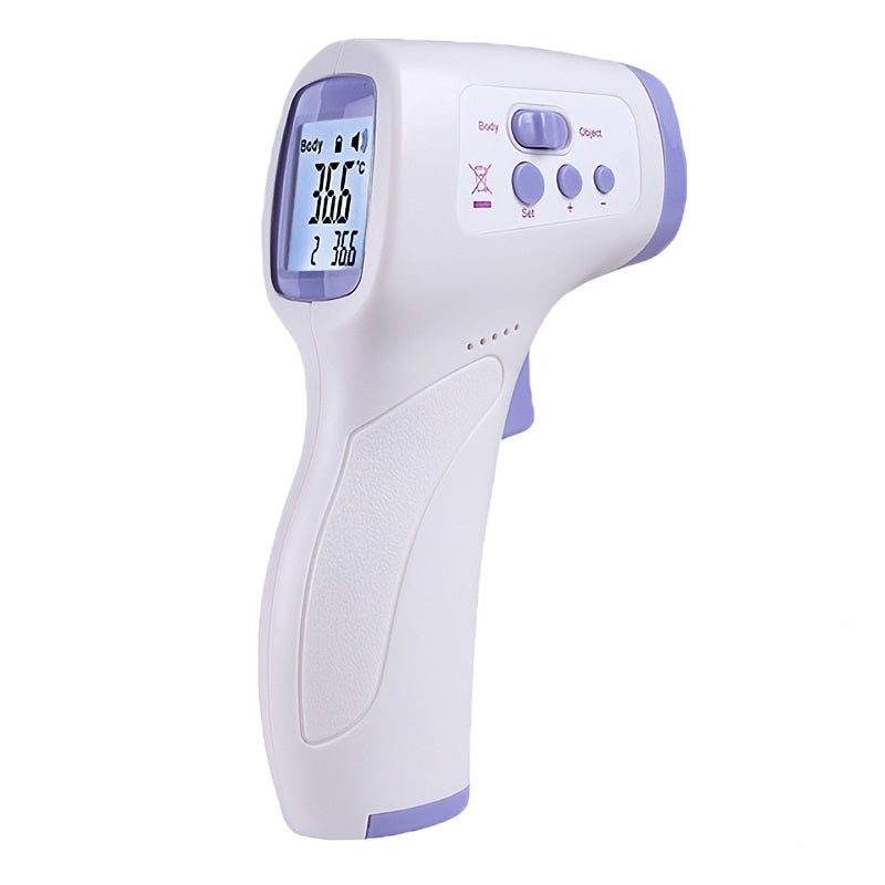 2-in-1 No-Touch Infrared Digital Thermometer with Fever Alarm for Body Surface