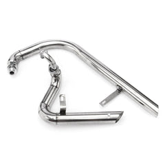 Exhaust Muffler System with Silencer for Yamaha Virago V Star XV125 - Cut Pipes Included