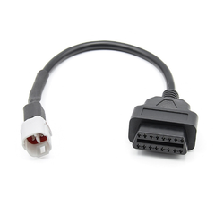 4 Pin OBD Connector Diagnostic Cable Adapter for Motorcycle Accessory